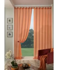 Tenda da interno boucle arancio 140x290